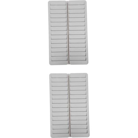 2 Pièces Porte Cartes Mural pour Documents et Cartes Dentrepôt Support Pratique et Compact Badges et Étiquettes Organiseur pour Bureau et Maison (1/5)