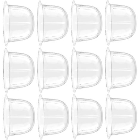 casquettes KICHOUSE en plastique transparent lot de 12 (1/5)