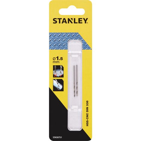 PIRANHA STANLEY STA50751 (X50751) PUNTA CROWN 1,5 MM 2 PZ- STANLEY- 1,0 confezione