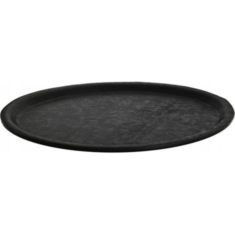 Vassoio in plastica ovale antiscivolo 20x28 cm (1/2)