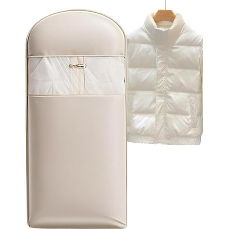 Clothes Storage Bag Dustproof Suit Cover Organizer with Self