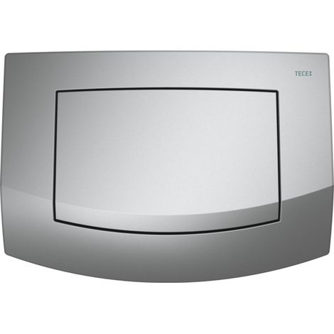 TECE WC-Betätigungsplatte TECEambia für Einmengentechnik Chrom matt 9240125 (1/3)