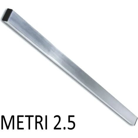 STADIA ALLUMINIO X MURATORE 60X30 LUNGHEZZA 2.5 METRI (1/2)