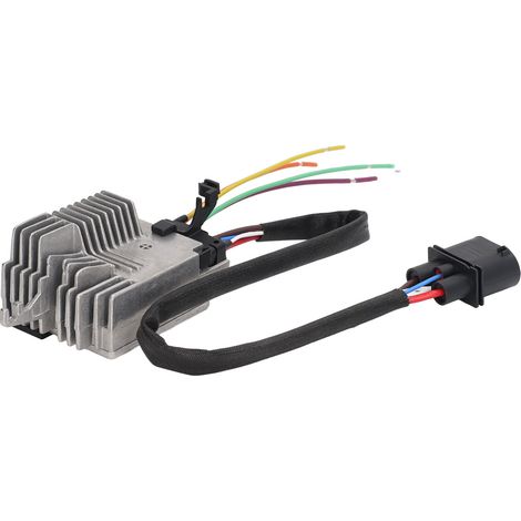 Module de commande de ventilateur de radiateur 8K0959501G, pièce de rechange haute performance pour Audi A4, A5, A6, contrôleur de refroidissement performant, compatible. (1/5)