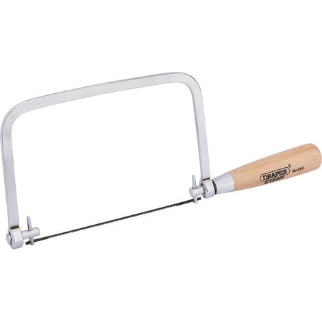 Draper Expert 64408 Coping Saw Frame with Blade – Precision Hand Tool for Fine Woodworking and Craftsmanship