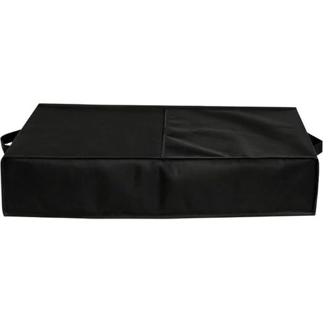 Housse Imperméable Machine Vibration 58x38x12cm Noire(420D) Tissu Oxford , ajustement parfait 58x38x12cm, protection quotidienne complète, élégant (1/5)