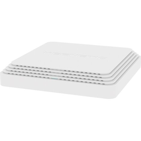 Keenetic Voyager Pro (KN-3510), Access Point WI-FI AX1800, Mesh, 2 Porte 1GBPS, POE, Menu Multi Lingua, Confezione Da 4