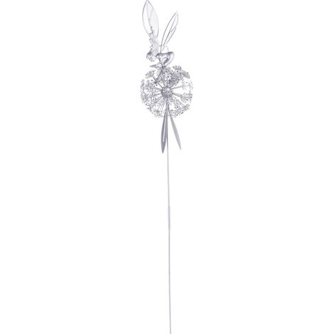 Statue de fée marchante en forme de fleur, piquet décoratif pour jardin, ornement de patio