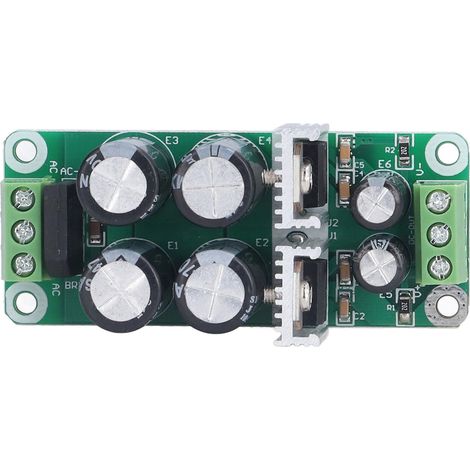 Filtre Carte Négatif Positif Redresseur Ampli Op Double Alimentation Régulateur Tension 12V 470uF (1/5)
