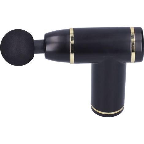 Mini-Körpermassagegerät mit Muskelstimulator, 8 Geschwindigkeitsstufen, Fitness, Schwarz, für Zuhause (1/5)