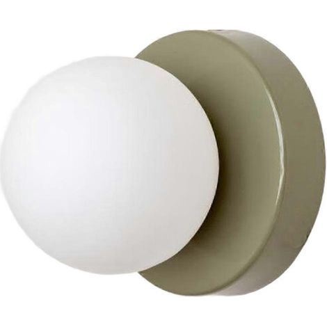 Applique murale LED de style nordique avec base en verre minimaliste pour chambre, bureau, couloir, cage d'escalier, entrée – Luminaire E-JBMEDIA (1/4)