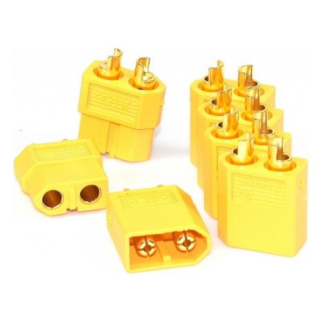 XT-60 Plug Set 2x Male - 5x Female