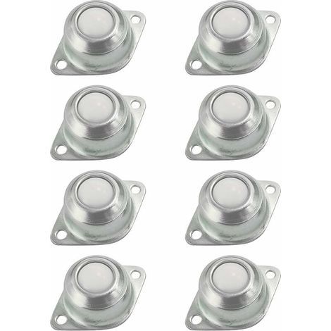 Ulisem 8 Stück Kugelrollen, Transferrollen, Transferlagerrollen, Transferkugelrollen, Kugelrollen aus Nylon und Edelstahl für Möbelrollstühle (1/5)