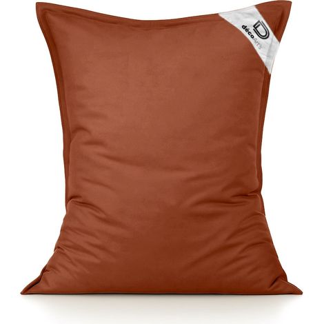 Housse pour Pouf Géant XL 120x80cm - Terracotta
