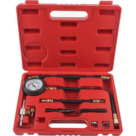 TU113 Testeur de jauge de pression de carburant essence Outil de diagnostic de pompe d'injection de carburant (1/5)