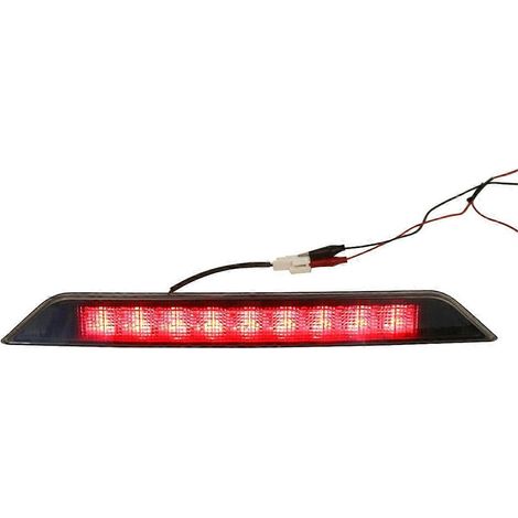 Feu stop arrière surélevé noir à LED pour T31 2008-2013, référence 26590-JG00F (1/4)