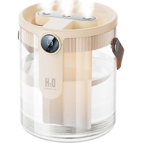 Humidificateur intelligent pour chambre à coucher, chargement par le haut, avec veilleuse, humidificateur à brume froide de 1,4 L, compatible avec les bureaux, les maisons et les chambres d'enfants. J (1/5)