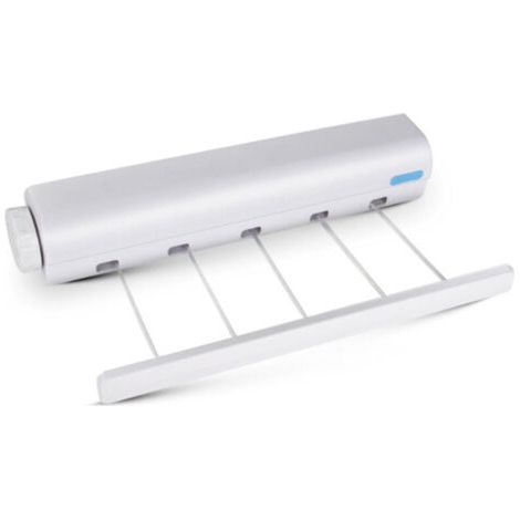 QORVA
-Etendoir à linge mural extensible 3,7m – Résistant aux intempéries – Installation facile avec matériel inclus – Pour intérieur et extérieur