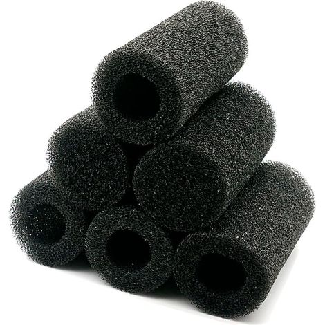 CCYKXA6 pièces pré-Filtre éponge Aquarium Mousse éponge Rouleau Couvercle de Filtre d'admission Pompe à Air Filtre de Remplacement pour Aquarium Accessoires (1/5)