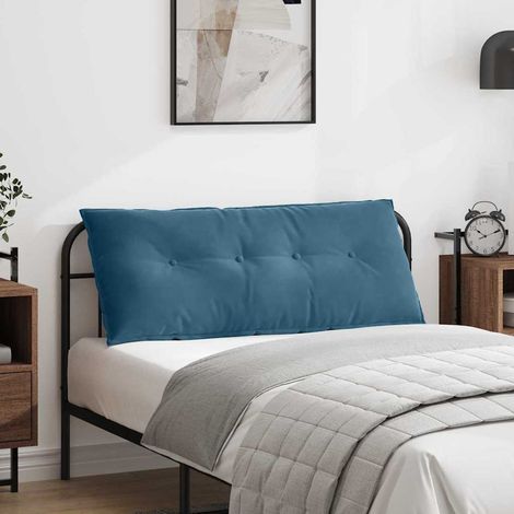 Rückenkissen Blau 120 x 50 cm Cordstoff