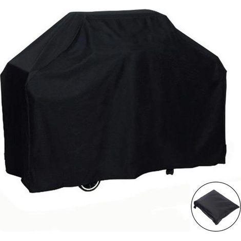 Grillabdeckung, Outdoor-Grillabdeckung, wasserdichte Grillabdeckung für Weber, Brinkmann, Char Broil und mehr, robustes und UV-beständiges 210D Oxford-Gewebe (100 x 60 x 150 cm) (1/5)