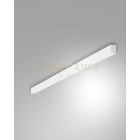 MILLET PLAFONIERA BIANCA A LED 3000K 3380LM 23W PRISMATIC IP40 100CM