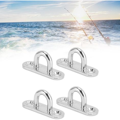 Ovale Schnalle aus Edelstahl 304, Größe 5 (1/5)