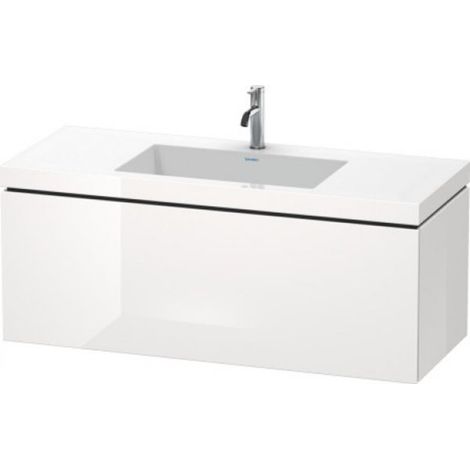 Duravit L-Cube c-bonded Ensemble suspendu, 1 tiroir, sans (1/2)