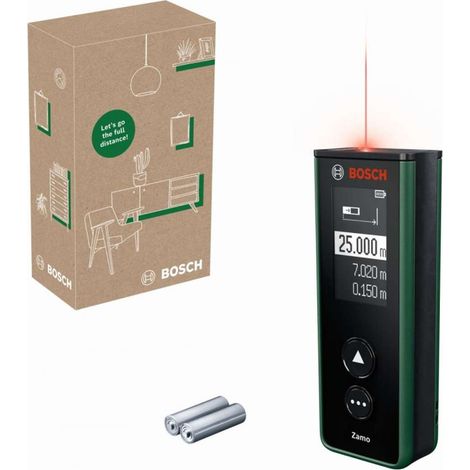 Bosch - Distanziometro laser, portata 25 m 06036729Z0 (1/2)