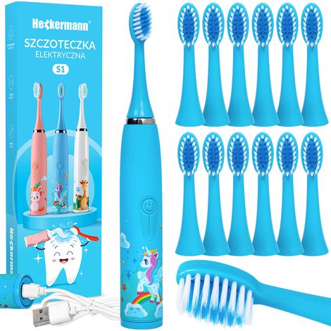 Cepillo de dientes infantil Heckermann S1 azul