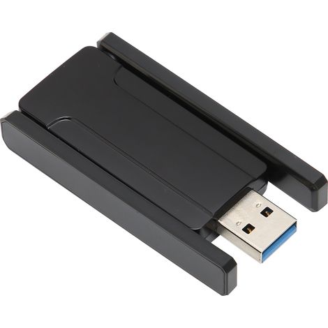 Adaptateur USB WiFi 3.0 Double Antenne Haute Vitesse 2.4G/5GHz - Récepteur Émetteur sans Fil (1/5)
