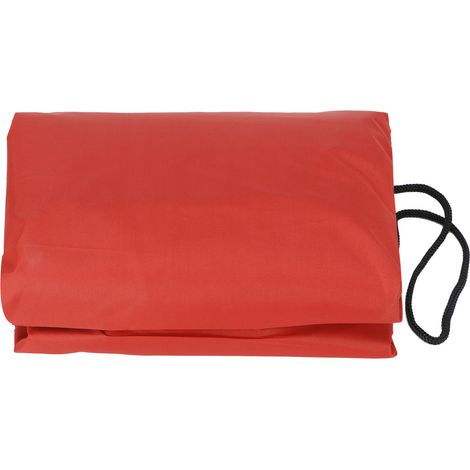 Bâche de Protection pour Piscine Carrée Enfant, Couverture Étanche Bac à Sable Jardin 200x200cm Rouge (1/5)