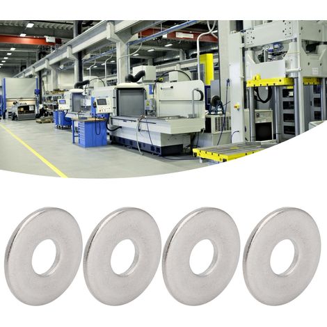100 rondelles plates surdimensionnées, joints et rondelles, M824 (1/5)