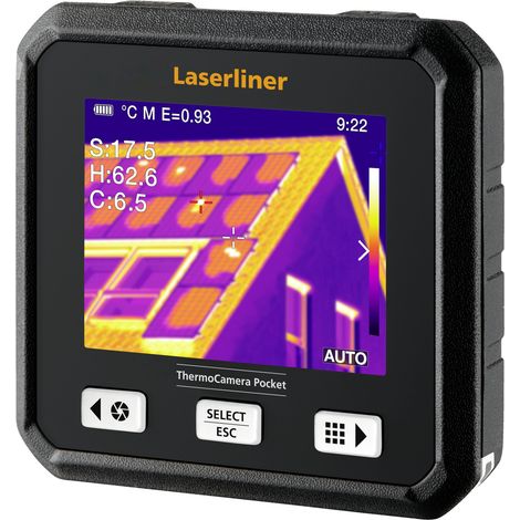 Caméra thermique Laserliner ThermoCamera Pocket -20 à 550 °C 9 Hz