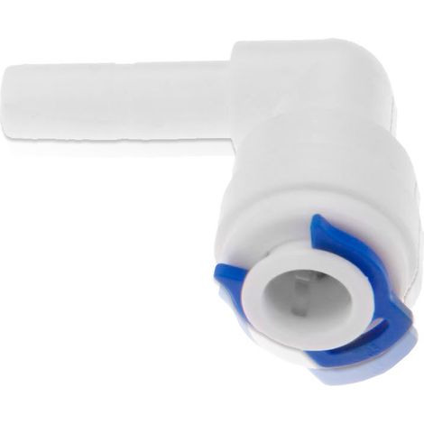 Raccord rapide tube coudé 1/4" vers spigot 1/4" (1/2)