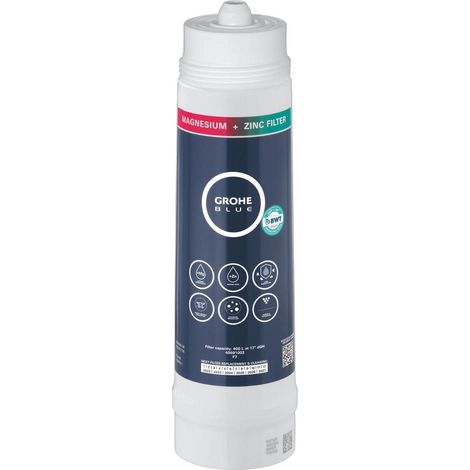 Grohe - Filtro de magnesio y zinc, 400 l 40691002