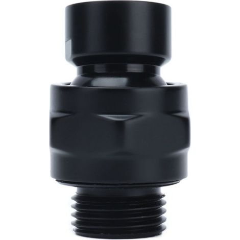 Schwenkbarer Duschkopfadapter, verstellbarer Duschkopfanschluss G1/2 aus Kupfer und Edelstahl mit Kugelgelenk für Duschkopf