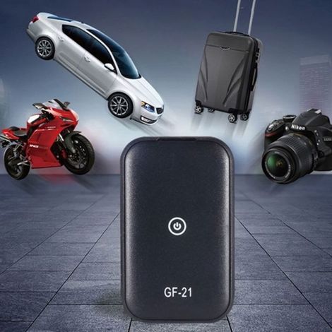 Mini traceur GPS GF21 en temps réel pour voiture, dispositif anti-perte, contrôle vocal, enregistrement, localisateur, microphone (1/4)