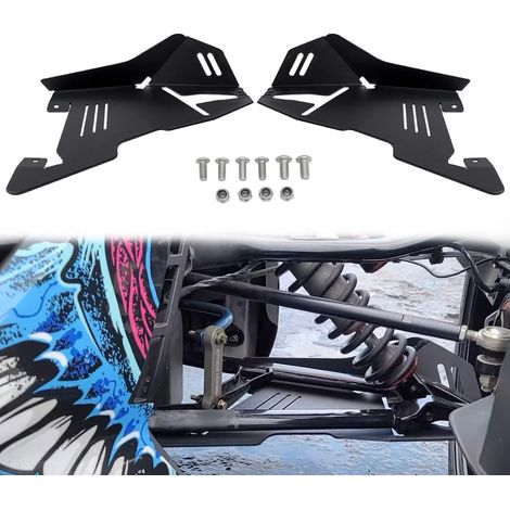 Aluminum front fender protectors for Bombardier Ryker 600 900 Sport & Ryker (1/5)