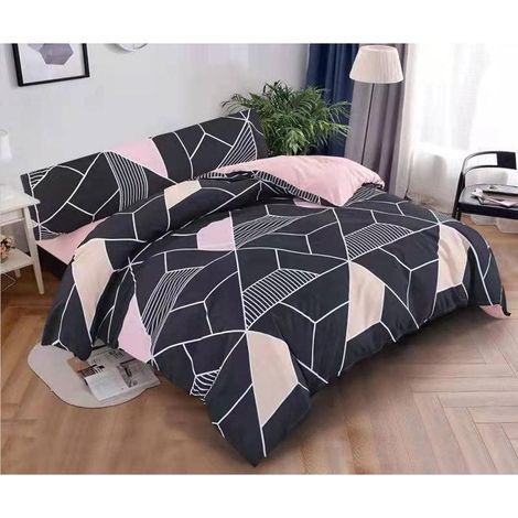 Juego de Funda Nordica para Cama 100% Microfibra de Poliester Suave - Funda Edredónes, Bajera y Funda de Almohada Cama 90 150x220, 135 220x220, 150 220x240, 180 240x260 cm (1/5)