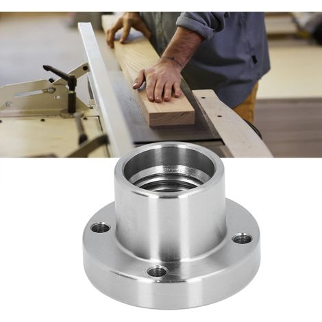 Der Spindelmontageadapter für Holzdrehmaschinen mit 2 Zoll Durchmesser ist mit Spindeln mit 1 Zoll x 8 Gewindegängen pro Zoll kompatibel. (1/5)