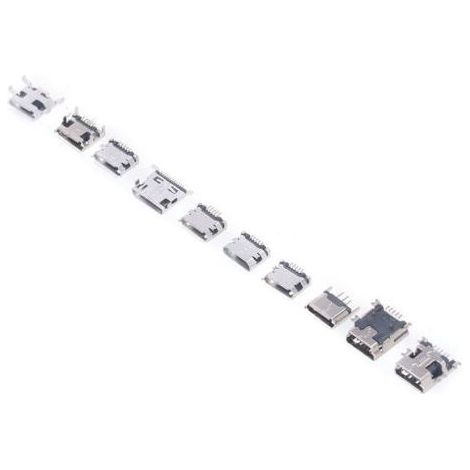 Connecteur Micro MINI USB femelle, 100 pièces, Jack pour appareil ménager (1/5)