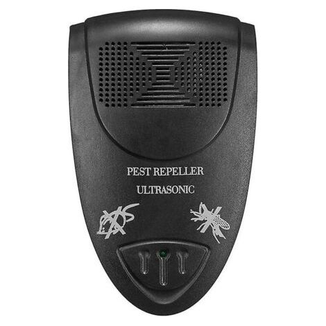 Alovez - Répulsif à ultrasons pour chauves-souris - Débarrassez-vous des chauves-souris en 72 heures(noir) (1/4)