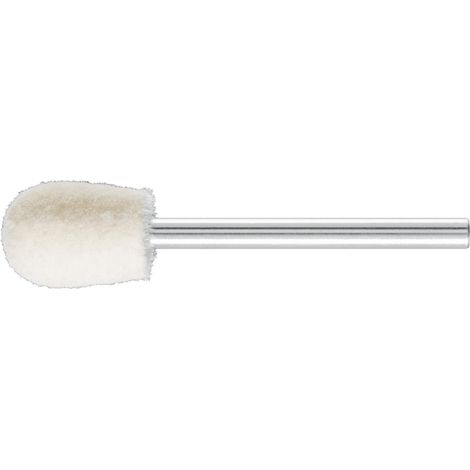PFERD TOOLS mittelharte Filzpolierstifte Tropfenform FK TRE Ø 10x14 mm Schaft-Ø 3 mm 10 Stk
