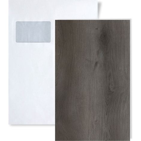 1 PIEZA DE MUESTRA de suelo vinílico SPC de clic Avero Roble oscuro antracita ahumado Muestra de lama ancha aprox. tamaño DIN A5-A4 (1/3)