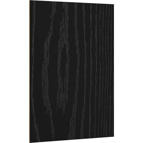 Paneles Decorativos 12 pcs Roble Negro 21 x 30 x 0,27 cm vidaXL