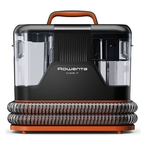 Aspirateur laveur Rowenta Shampouineuse textile Clean It IN5011F0 Noir Orange