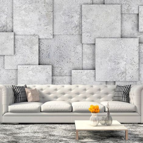 Papier Peint "Concrete Abyss" 210 x 300 cm (1/2)