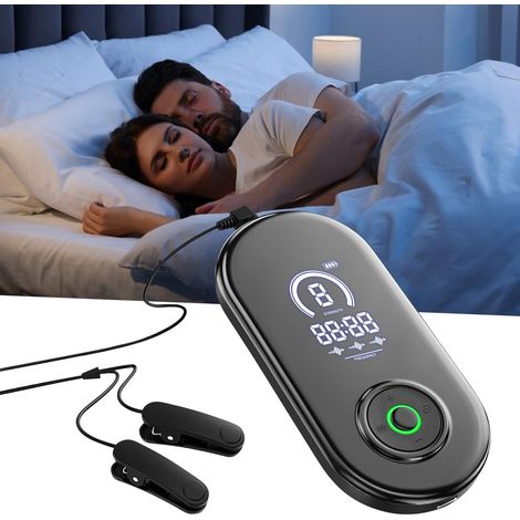 Dispositivo avanzado para dormir, estimulación del nervio vago con clips para las orejas, ayuda para dormir, CES reduce la ansiedad y alivia la fatiga. Microcorriente. (1/5)