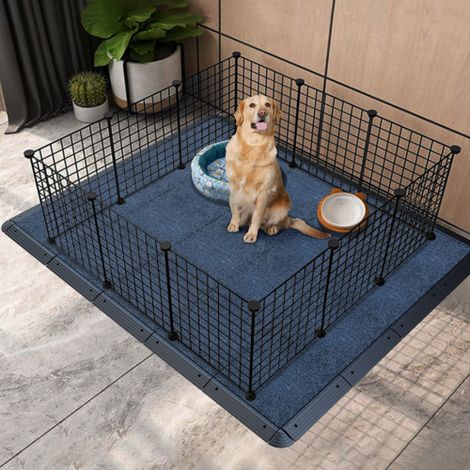 Dalles de terrasse textile 12" – 36 pièces modulaires auto-verrouillables, installation facile, pour patio balcon piscine jardin (1/5)